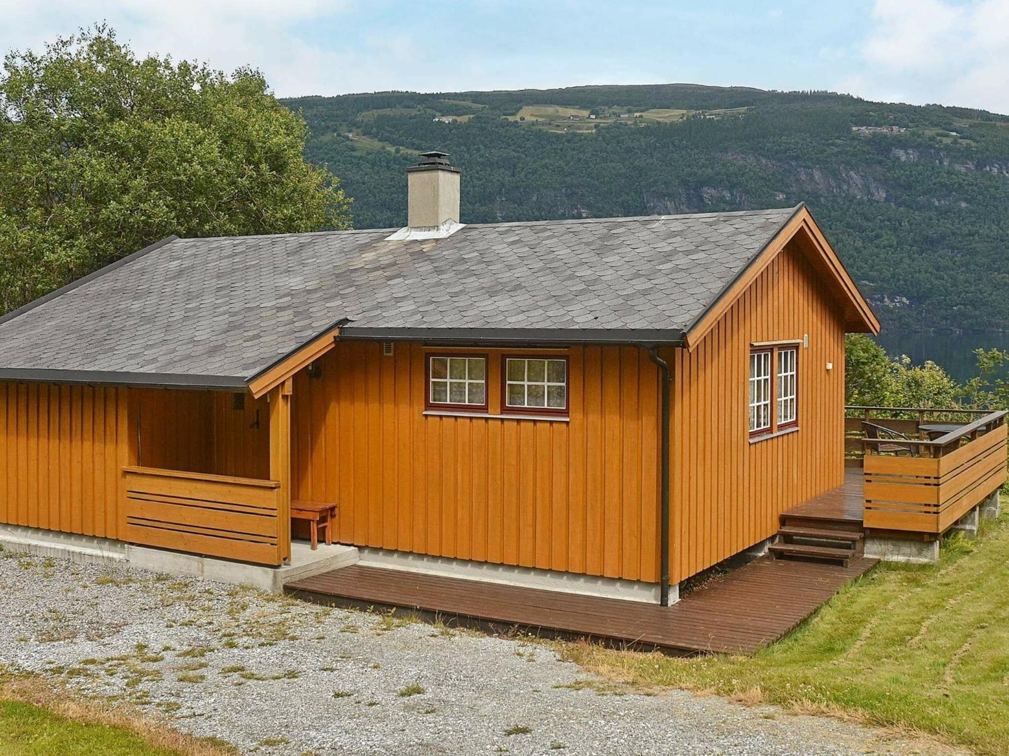Three-Bedroom Holiday Home In Utvik 1 Reed Номер фото